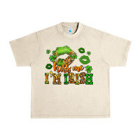Sandshell kiss me im irish st patricks lip stain Urban Heavy Tee - LillyAllenDesigns