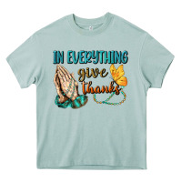 Arona İn Everything Give Thanks Heavy Core Tee - BundleAndBundleShop