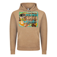 Vintage Coffee pumpkin spice junkie Vintage Hoodie - BarkalooDesign
