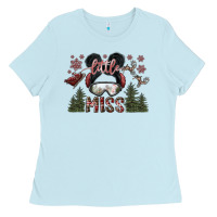 Baby Blue little miss Ladies Tee - SublimationCraftShop