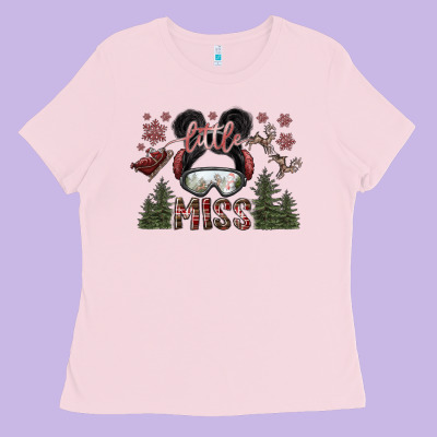 Little Miss Ladies Tee Designed By Sublimationcraftshop