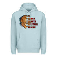 Blue Mist Dad The Man The Myth The Legend The King Premium Hoodie - Jasminsmagicworld