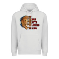 Dove Grey Dad The Man The Myth The Legend The King Premium Hoodie - Jasminsmagicworld
