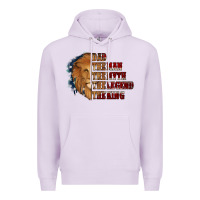 Lilac Dad The Man The Myth The Legend The King Premium Hoodie - Jasminsmagicworld