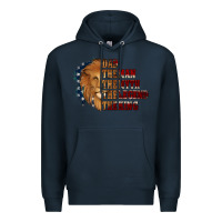 Navy Dad The Man The Myth The Legend The King Premium Hoodie - Jasminsmagicworld