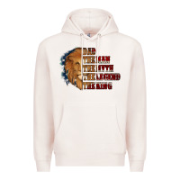 Pale Pink Dad The Man The Myth The Legend The King Premium Hoodie - Jasminsmagicworld