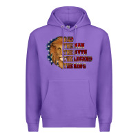 Purple Dad The Man The Myth The Legend The King Premium Hoodie - Jasminsmagicworld