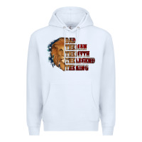 White Dad The Man The Myth The Legend The King Premium Hoodie - Jasminsmagicworld