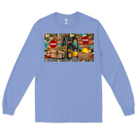Colony Blue forklift sippy Long Sleeve Tee - Artiststas