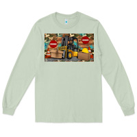 Matcha forklift sippy Long Sleeve Tee - Artiststas