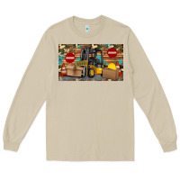 Mushroom forklift sippy Long Sleeve Tee - Artiststas