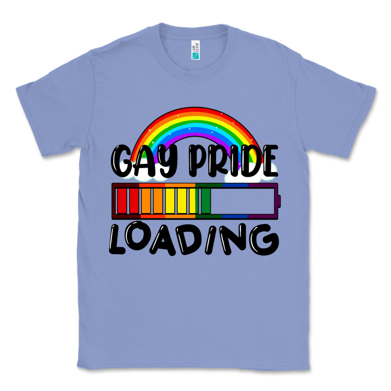 Gay Pride Loading Classic Tee by FaDigitalArtStudio | Teevron