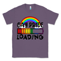 Lavender Gay pride loading Classic Tee - FaDigitalArtStudio