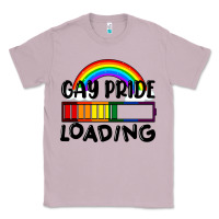 Lilac Gay pride loading Classic Tee - FaDigitalArtStudio