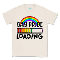 Natural Gay pride loading Classic Tee - FaDigitalArtStudio