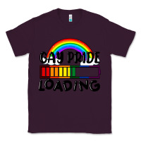 Plum Gay pride loading Classic Tee - FaDigitalArtStudio