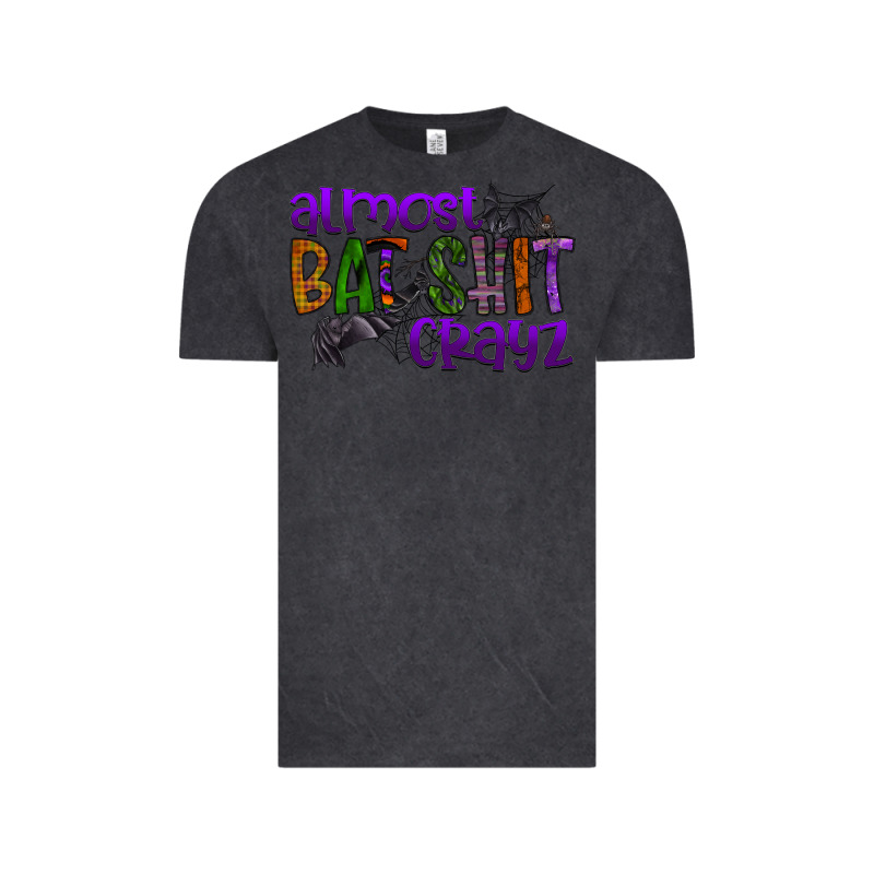 Almost Bat Shit Crayz Vintage Tee by SublimationCraftShop | Teevron