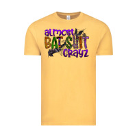 Vintage Mustard almost bat shit crayz Vintage Tee - SublimationCraftShop