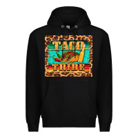 Black taco tribe Premium Hoodie - BarkalooDesign
