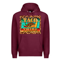 Burgundy taco tribe Premium Hoodie - BarkalooDesign