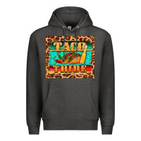 Charcoal Heather taco tribe Premium Hoodie - BarkalooDesign