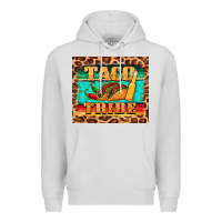 Dove Grey taco tribe Premium Hoodie - BarkalooDesign