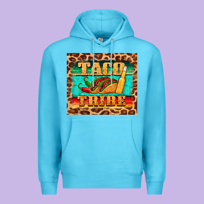 Taco Tribe Premium Hoodie Designed By Barkaloodesign