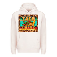 Pale Pink taco tribe Premium Hoodie - BarkalooDesign