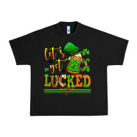 Black lets get lucked up st patricks Urban Heavy Tee - LillyAllenDesigns