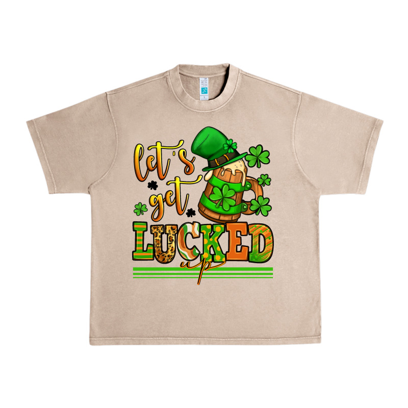Lets Get Lucked Up St Patricks Urban Heavy Tee by LillyAllenDesigns | Teevron