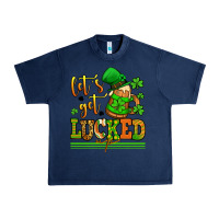 Navy lets get lucked up st patricks Urban Heavy Tee - LillyAllenDesigns