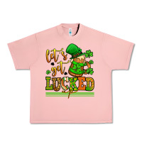 Salmon lets get lucked up st patricks Urban Heavy Tee - LillyAllenDesigns