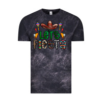 Cloud Black fiesta Vintage Tee - CowhideDigitalArt