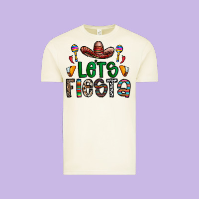 Fiesta Vintage Tee Designed By Cowhidedigitalart