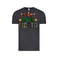 Vintage Black fiesta Vintage Tee - CowhideDigitalArt