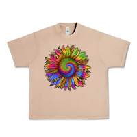 Burro tie dye sunflower Urban Heavy Tee - RanaPortraitStore