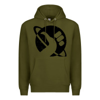 Army Green hitchhike Premium Hoodie - baoMotion