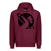 Burgundy hitchhike Premium Hoodie - baoMotion