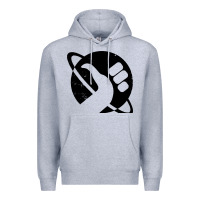 Heather Grey hitchhike Premium Hoodie - baoMotion