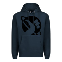 Navy hitchhike Premium Hoodie - baoMotion