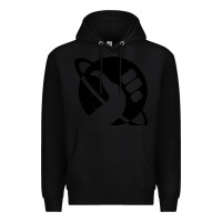 Black hitchhike Premium Hoodie - baoMotion