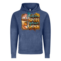 Vintage Denim whatever spıces your pumpkin Vintage Hoodie - BarkalooDesign