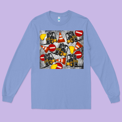 Forklift Tumbler Long Sleeve Tee Designed By Artiststas