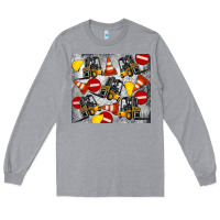 Heather Grey forklift tumbler Long Sleeve Tee - Artiststas