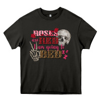 Asphalt Valentine's Day Roses Are Red I Am Going To Bed Heavy Core Tee - FaDigitalArtStudio