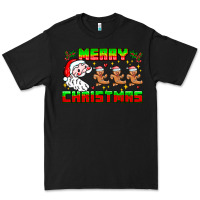 Black Merry Christmas Premium Tee - CowhideDigitalArt