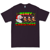 Plum Merry Christmas Premium Tee - CowhideDigitalArt