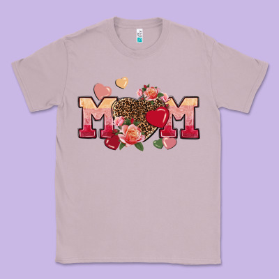 Valentine's Day Mom Mother's Day Classic Tee Designed By Fadigitalartstudio