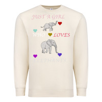 Sandshell Just A Girl Who Loves Elephants Premium Sweatshirt - Bettercallsaul