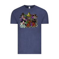 Vintage Denim animal halloween Vintage Tee - SublimationCraftShop
